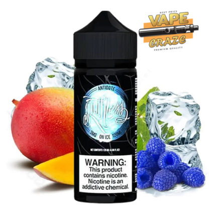 Exotic Fruit Vape Adventure: Enjoy the revitalizing taste of Antidote On Ice by Ruthless Vapor"