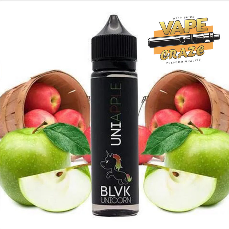 Fruit-Infused Disposable Delight: Immerse yourself in the delightful world of BLVK UNI Apple