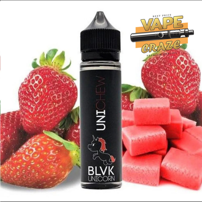 BLVK UNI Chew Vape: Savor the unique and authentic taste of chewy fruit candy in this disposable