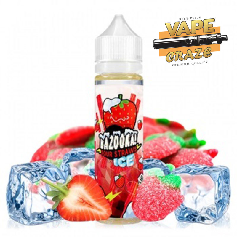 Bazooka Strawberry Ice Vape: Savor the unique and refreshing taste of this e-juice