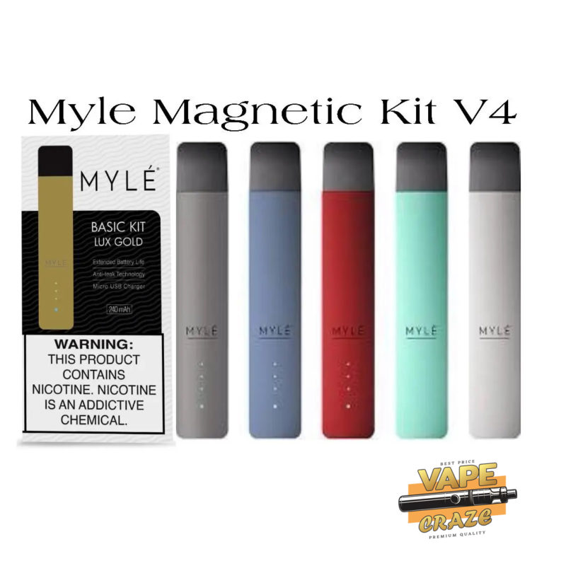 Elevate your vaping journey with the frosty and fruity delight of MYLE Pod Iced Quad Berry."