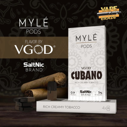 Myle Pod Cubano: Experience the rich and robust flavor of classic Cubano