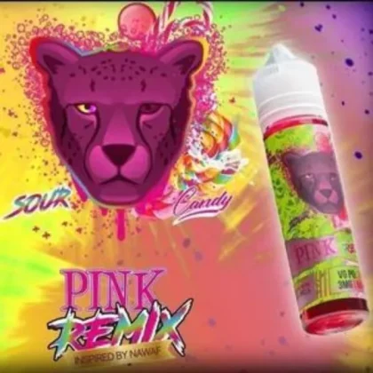 Pink Remix 60ML By Dr Vapes: A remix of sweet and fruity flavors in e-liquid form."