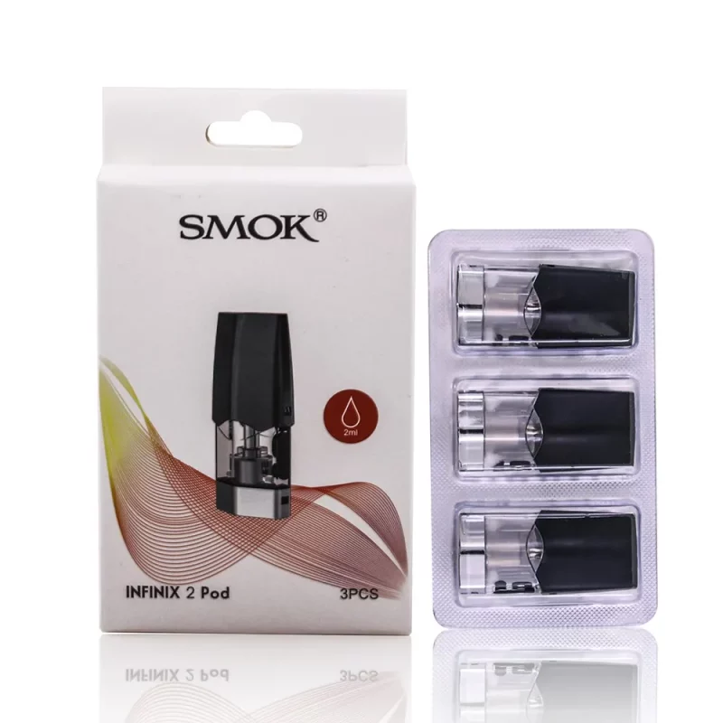 SMOK Infinix 2 Replacement Pod: Keep your Infinix 2 device performing with these replacement pods