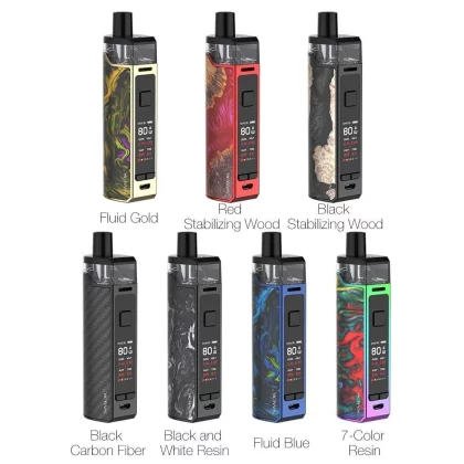 "SMOK RPM80: Compatible with both RPM and RGC coils for flexible vaping options"