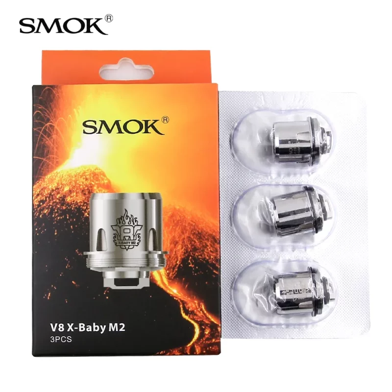 V8 X-Baby M2 Coil Collection: Explore dual coil options tailored to your vaping style