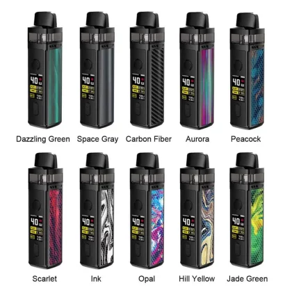 "VOOPOO VINCI Pod Mod: Stylish and ergonomic design for comfortable handling"