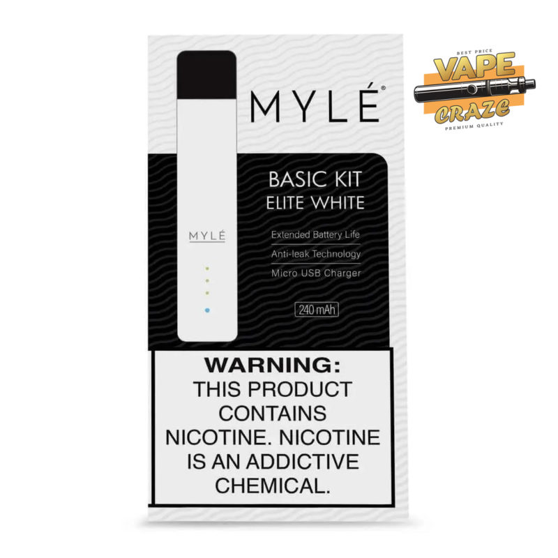 MYLE Pod Iced Quad Berry: A frosty fusion of four mixed berries in a convenient pod