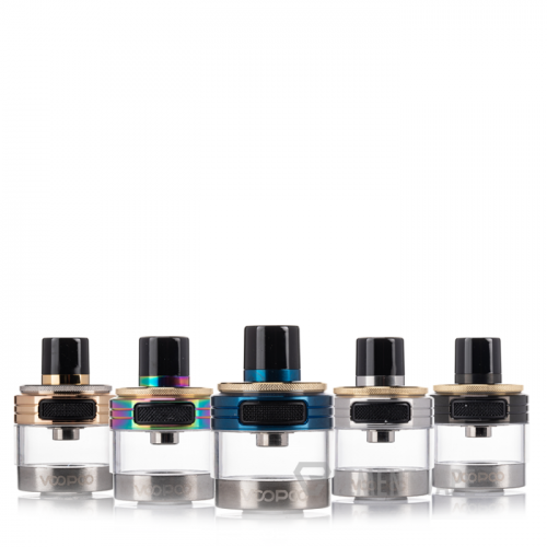 "VOOPOO PNP-X PODS: Close-up view of the refillable pod cartridges"